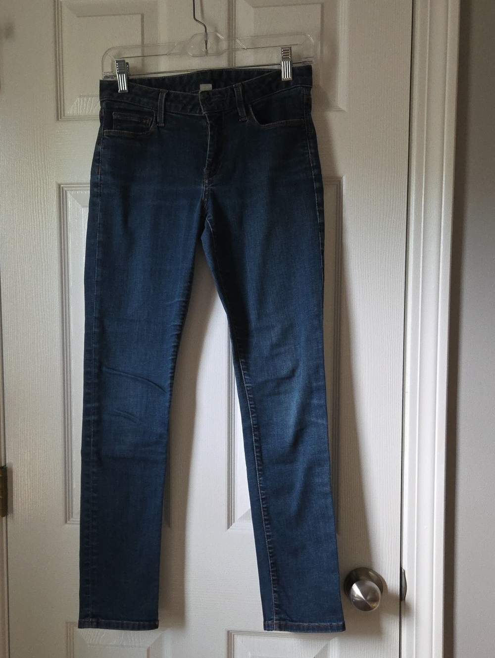 Slim Straight Women's Jeans in Dark Blue